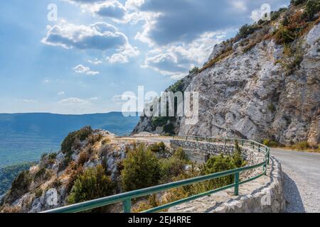 Les Gorges du Verdon, France Banque D'Images