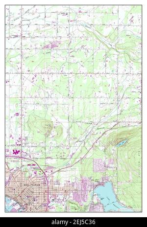 Bellingham North, Washington, carte 1954, 1:24000, États-Unis d'Amérique par Timeless Maps, données U.S. Geological Survey Banque D'Images