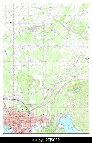 Bellingham North, Washington, carte 1954, 1:24000, États-Unis d'Amérique par Timeless Maps, données U.S. Geological Survey Banque D'Images