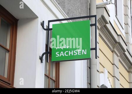 Mitteldeutscher Rundfunk (MDR) Landesfunkhaus Sachsen Regionalbüro Görlitz 21.2.2021 Banque D'Images