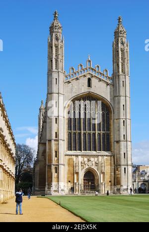 King's College, King's College, Cambridge, Cambridgeshire, Angleterre, Royaume-Uni Banque D'Images