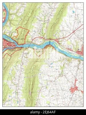 Harpers Ferry, Virginie-Occidentale, carte 1996, 1:24000, Etats-Unis d'Amérique par Timeless Maps, données U.S. Geological Survey Banque D'Images