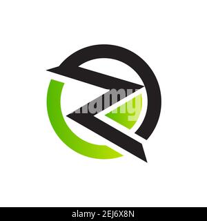 Style le plus cool des fichiers lettre Z original logo design vecteur modèle Illustration de Vecteur