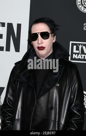 LOS ANGELES - 4 JANVIER : Marilyn Manson au Gala Art of Elysium arrivées au Palladium Hollywood le 4 janvier 2020 à Los Angeles, CA (photo par Katrina Jordan/Sipa USA)