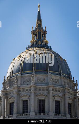 L'hôtel de ville, San Francisco, Californie Banque D'Images