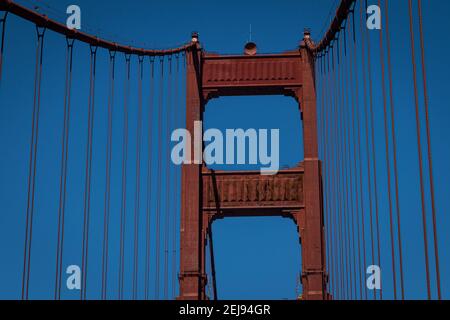 Golden Gate Bridge, San Francisco, Californie Banque D'Images