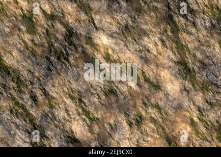 illustration créative d'arrière-plan ou de texture minérale brillante et numérisée Banque D'Images