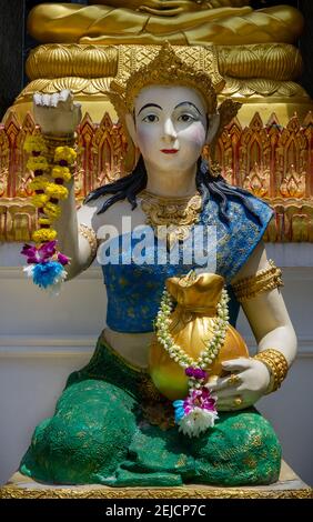 Temple Bouddha Jayanti, Kuala Lumpur Malaisie Banque D'Images