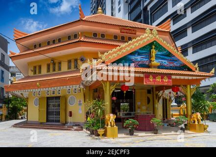 Temple Bouddha Jayanti, Kuala Lumpur Malaisie Banque D'Images