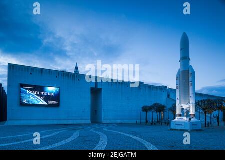 Musée de la technologie et de l'art, Bundeskunsthalle, Museumsmeile, Bonn, Rhénanie-du-Nord-Westphalie, Allemagne Banque D'Images