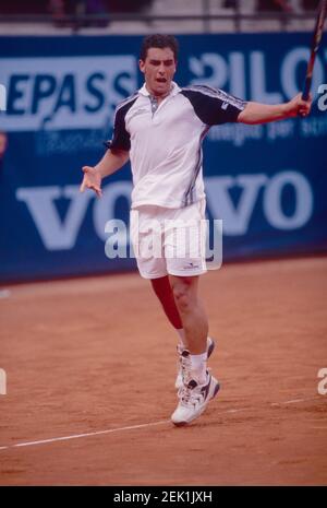 Joueur de tennis argentin Mariano Puerta, années 2000 Banque D'Images