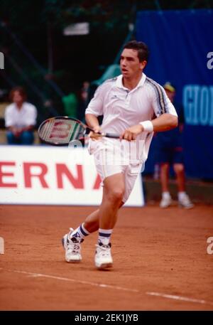 Joueur de tennis argentin Mariano Puerta, années 2000 Banque D'Images