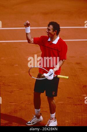 Dominik Hrbaty, joueur slovaque de tennis, Italien Open 2000 Banque D'Images