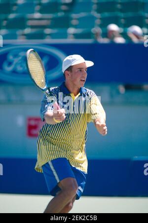 Dominik Hrbaty, joueur de tennis slovaque, Lipton, années 2000 Banque D'Images