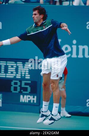 Joueur de tennis français Cedric Pioline, 1999 Banque D'Images