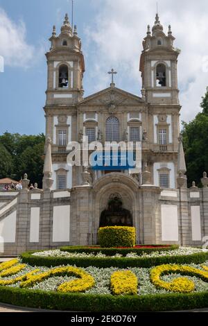 Sanctuaire BOM Jesus à Braga, Portugal Banque D'Images