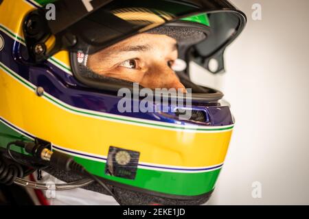 SENNA Bruno (BRA), Rebellion Racing, Rebellion R13 Gibson, portrait pendant la Lone Star le Mans 2020, 6 heures de circuit of the Americas, cinquième tour de la saison 2020 du Championnat du monde d'Endurance FIA du 21 au 23 février à Austin, Etats-Unis - photo Antonin Vincent / DPPI Banque D'Images