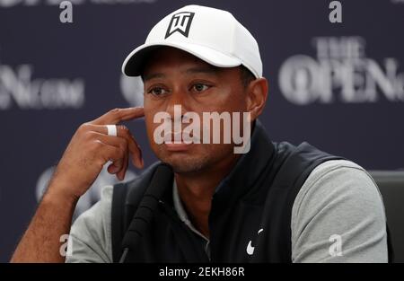 Photo du dossier datée du 16-07-2019 de Tiger Woods aux États-Unis. Date de publication : le mardi 23 février 2021. Banque D'Images
