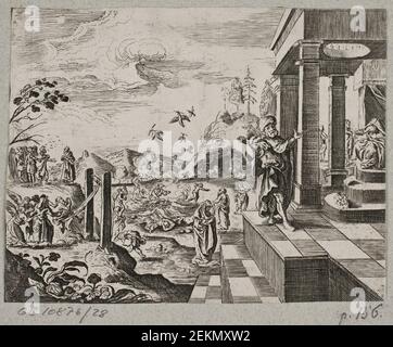 J. Muller (1700-1700), Illustration jusqu'à Adam Olearius, 'perse Rosenthal d'un poète significatif Schich Saadi [...]', Schleswig 1660, 1660 Banque D'Images