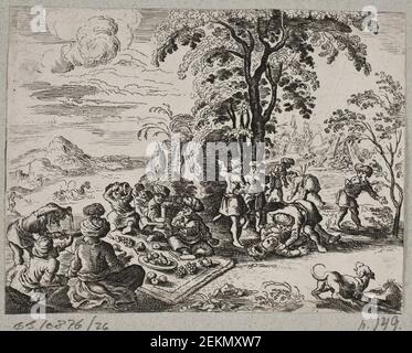 J. Muller (1700-1700), Illustration jusqu'à Adam Olearius, 'perse Rosenthal d'un poète significatif Schich Saadi [...]', Schleswig 1660, 1660 Banque D'Images