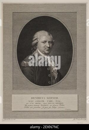 Johan Georg Preisler (1757-1831); Jens Juel (1745-1802), Henrik Gerner, (1790) Banque D'Images