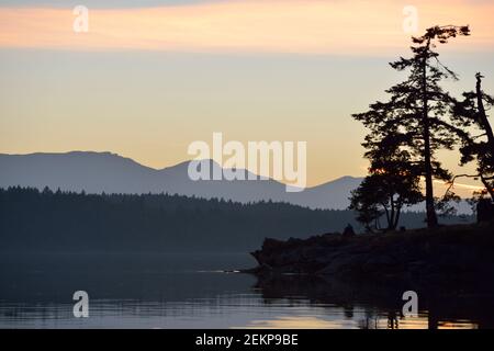 Wallace Island, Colombie-Britannique, Canada Banque D'Images