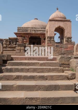 temple hindou de la mata de harson situé dans le village d'abhaneri dans l'état indien du rajasthan Banque D'Images