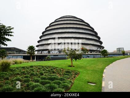 Le Centre de congrès de Kigali , Kigali, Rwanda. Banque D'Images
