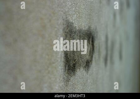 Lors de la texture d'un mur et les textures sont utilisées à créez un effet intéressant dans la maison ou l'espace commercial Banque D'Images