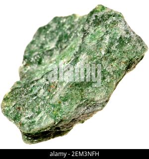 Fuchsite (Madagascar) Chrome-mica muscovite roulement Banque D'Images