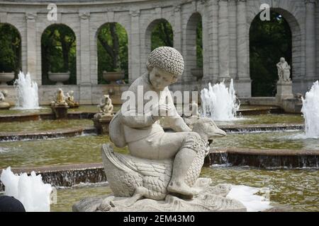 Fontaine de conte de fées (Märchenbrunnen) Banque D'Images