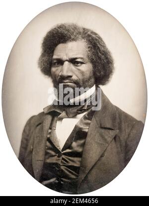 Frederick Douglass (1818-1895), photographie de portrait d'un artiste inconnu, 1856 Banque D'Images