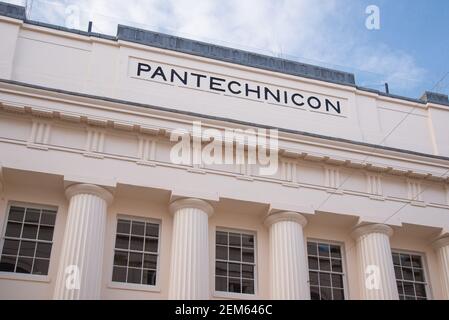 Pantechnicon grec Revival Architecture Banque D'Images