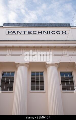 Pantechnicon grec Revival Architecture Banque D'Images