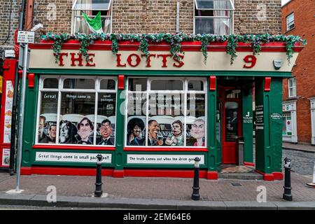 Dublin, Irlande. 6 mai 2016. The Lotts Cafe Bar à North City, Dublin. Banque D'Images