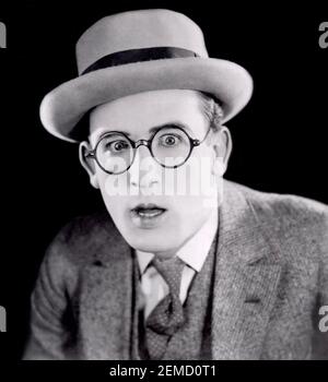 HAROLD LLOYD (1893-1971) acteur de cinéma américain vers 1924 Banque D'Images