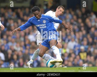 CHELSEA V MAN CITY 27/10/2007. PHOTO DAVID ASHDOWN Banque D'Images