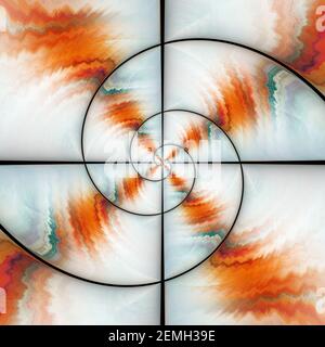 Ornement de tuiles en plastique coloré avec décoration Banque D'Images