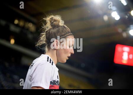 Svenja HUTH (GER) Soccer Laenderspiel femmes, mini tournoi - trois nations. Un but, Allemagne (GER) - Belgique (bel) 2: 0, le 21 février 2021 à Aix-la-Chapelle/Allemagne. Â | utilisation dans le monde entier Banque D'Images