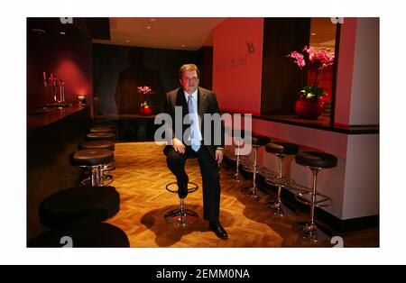 David Campbell, président et chef de la direction d'AEG, dans le salon Credit Suisse de l'O2.Photophotographie de David Sandison The Independent Banque D'Images