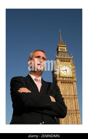 Ivan Lewis, député, est député de Bury South depuis 1997.photo de David Sandison The Independent Banque D'Images