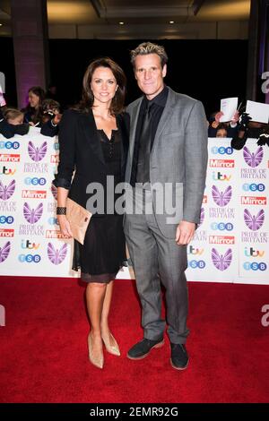 Beverley Turner et James Cracknell arrivent au Daily Mirror Pride of Britain Awards 2018, à l'hôtel Grosvenor, Londres. Date de la photo: Lundi 29 octobre 2018. Le crédit photo devrait se lire: David Jensen/ EMPICS Entertainment Banque D'Images