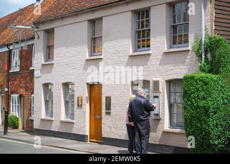 Fat Duck Restaurant, High Street, Bray, dans le Berkshire, Angleterre, Royaume-Uni Banque D'Images