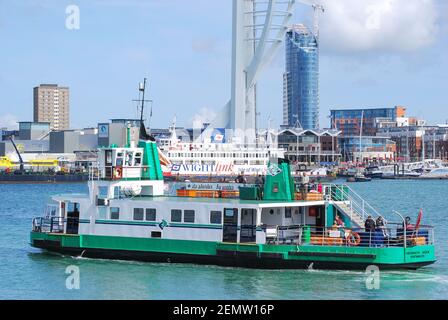 Gosport Ferry, Esplanade, Gosport Gosport, Hampshire, Angleterre, Royaume-Uni Banque D'Images