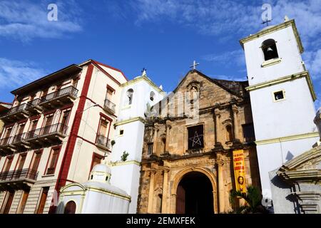 L'église de la Merced, Casco Viejo, Panama City, Panama Banque D'Images