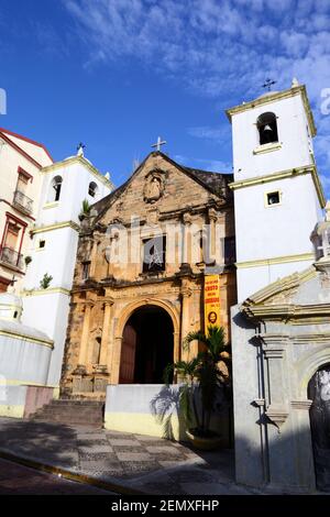 L'église de la Merced, Casco Viejo, Panama City, Panama Banque D'Images