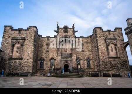 Scottish National War Memorial de Crown Square au château d'Édimbourg, Edimbourg, Écosse, Royaume-Uni Banque D'Images