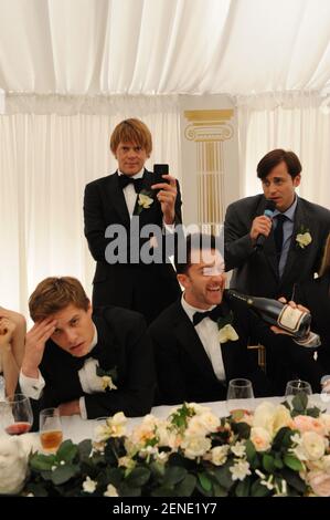 Une année quelques meilleurs hommes : 2011 Australie Directeur : Stephan Elliott Xavier Samuel, Kris Marshall, Tim Draxl, Kevin Bishop Banque D'Images