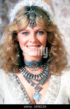 Indiana Jones et le Temple de Doom année : 1984 Etats-Unis Directeur : Steven Spielberg Kate Capshaw Banque D'Images