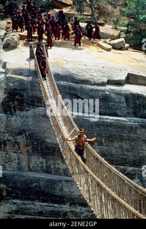 Indiana Jones et le Temple de Doom année : 1984 USA Ralisateur : Steven Spielberg Harrison Ford Banque D'Images